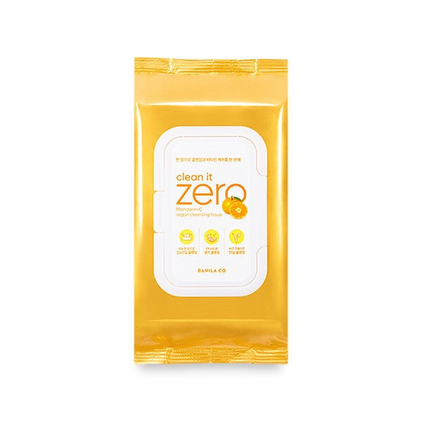 BANILA CO Clean it Zero Mandarin-C VEGAN temizleme mendili (80 Mendil)