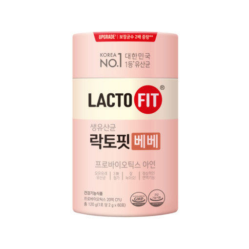 LACTO-FIT Probiyotikler Bebe 120g (60 Çubuk) 