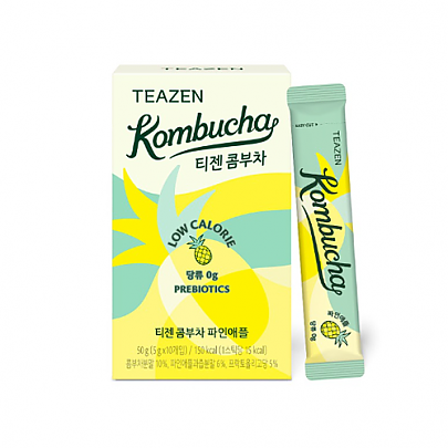 [TEAZEN] Kombucha Pineapple (10 Sticks)