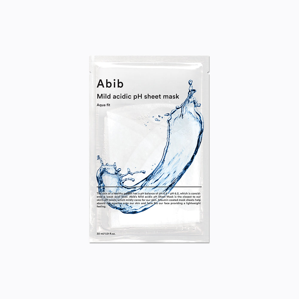 Abib Mild asidik pH kağıt maske Aqua fit 30ml