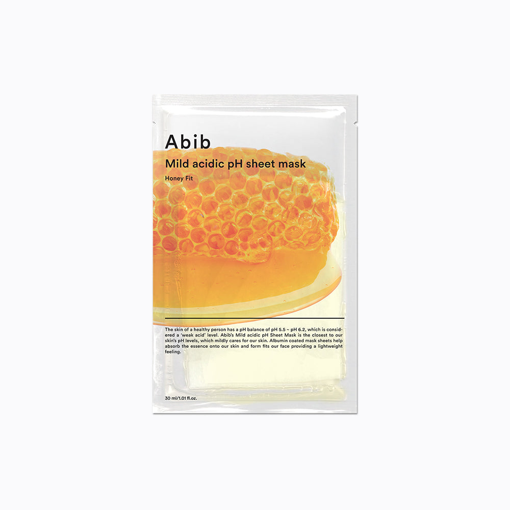 Abib Mild asidik pH kağıt maske Honey fit 30ml