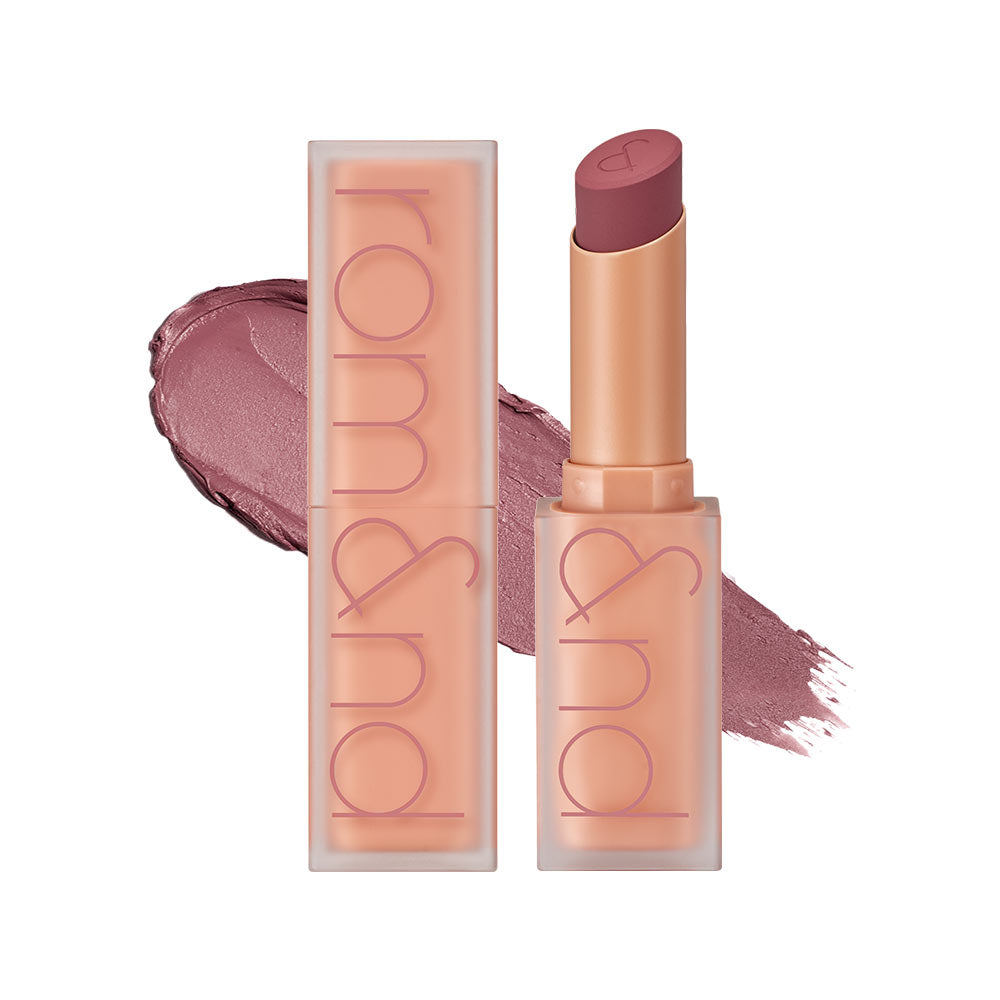 rom&amp;nd ZERO MATTE RUJ Yeni Muteral Nude