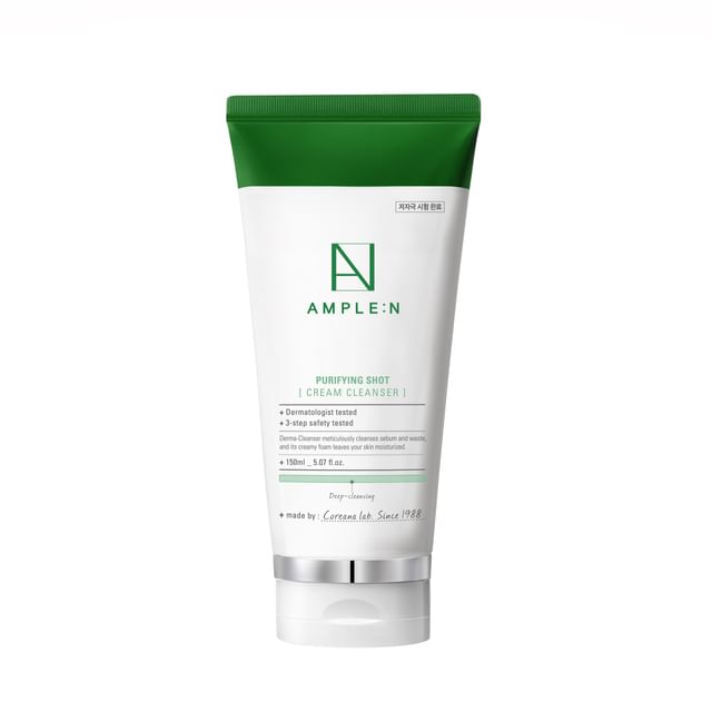 AMPLE:N Purifying Shot Cream Cleanser 150ml