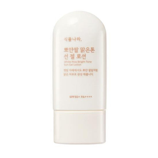 Shingmulnara Beyaz Pirinç Parlak Ton Güneş Jeli Losyonu 60ml SPF50+ PA++++