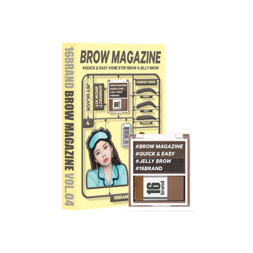 16BRAND 16 Brow Magazine Kaş (3 renk)