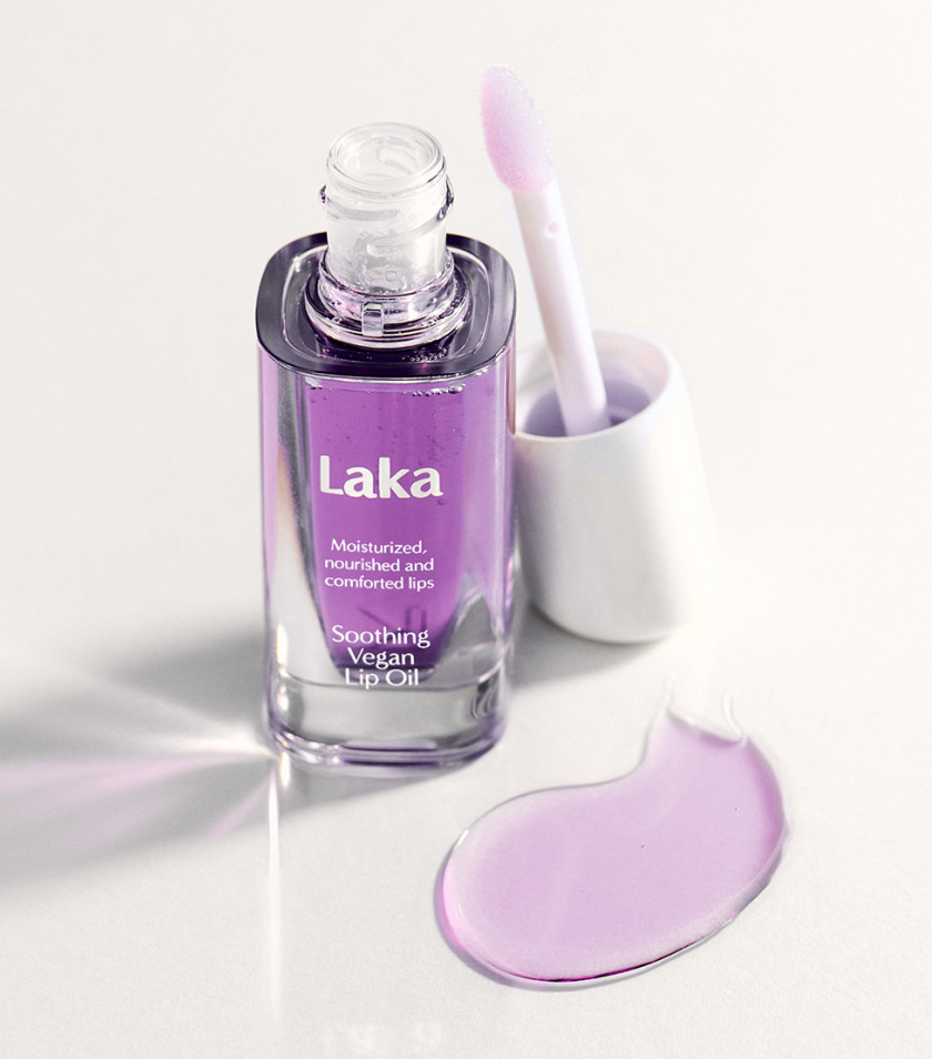 Laka Soothing Vegan Lip Oil #Calming Purple