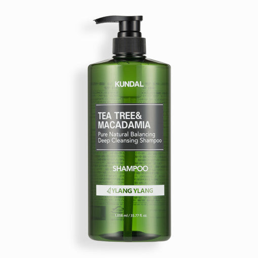 KUNDAL Tea Tree & Macadamia Deep Cleansing Shampoo 1058ml #YLANG YLANG