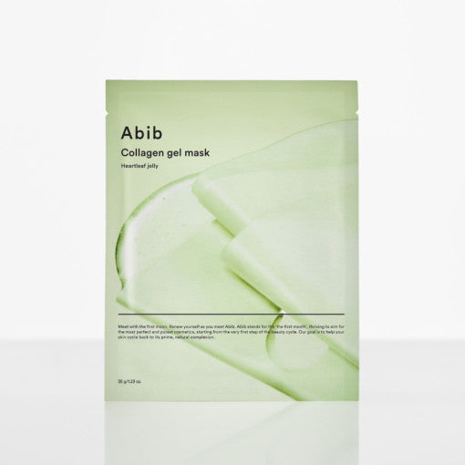 Abib Kolajen Jel Maske 35g X 1ea #Heartleaf Jöle