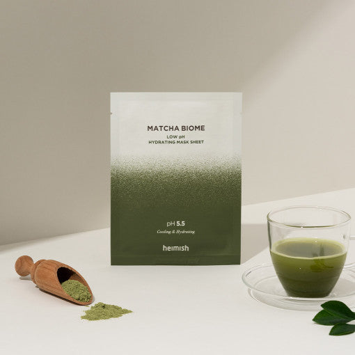 heimish Matcha Biomet Low Ph Hydrating Mask Sheet 30ml X 5ea