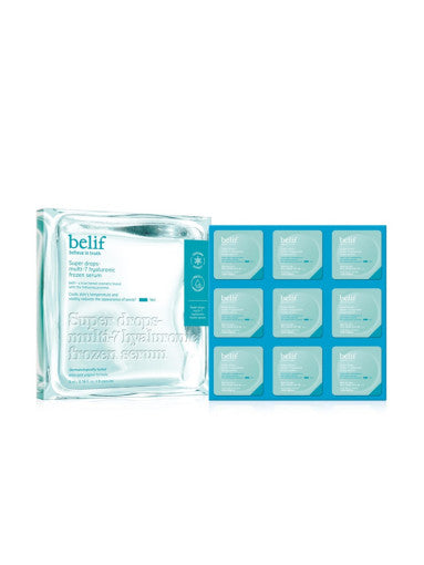 belif Super Drops Multi-7 Hyaluronic Frozen Serum 5ml*9 Capsules