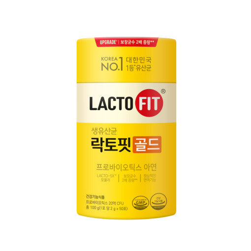 LACTO-FIT ProBiotics Gold (1 Paket, 2.000 mg x 50 EA)