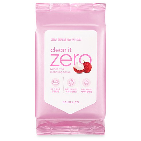 BANILA CO Clean It Zero Lychee Vita Temizleme Mendili 30 Yaprak