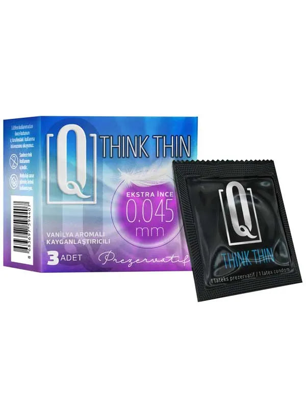 Extra Thin 0.045 mm Condom 3 Pack