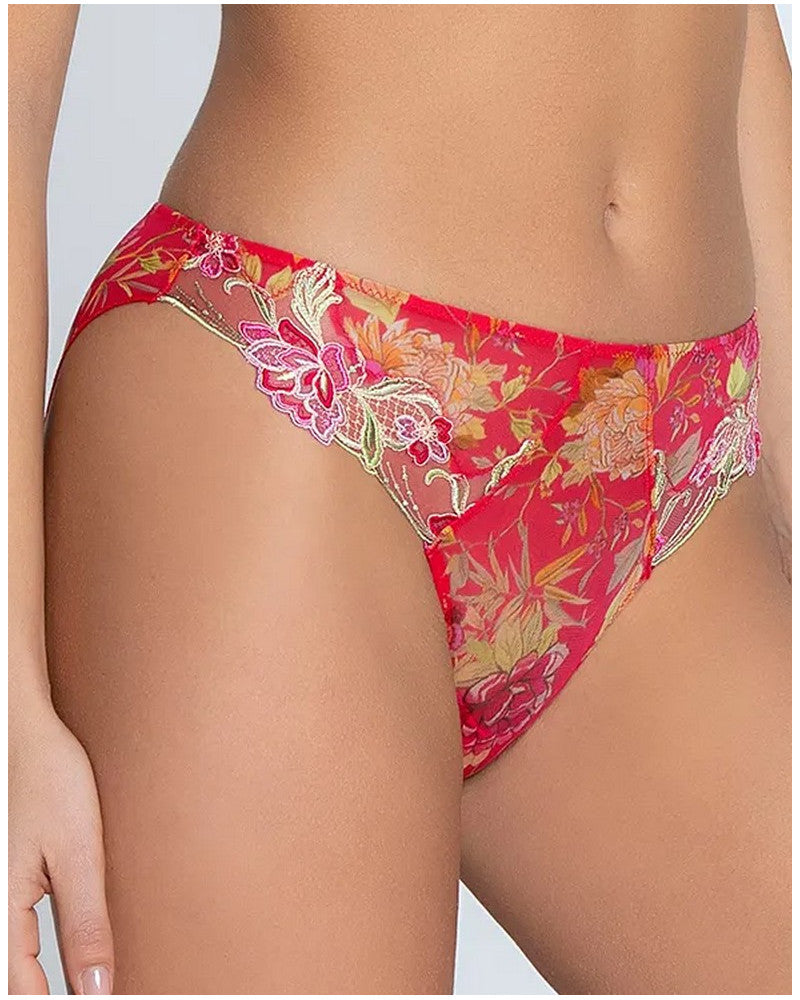 Brief seduction Foret Rubis (Beautiful ruby red)