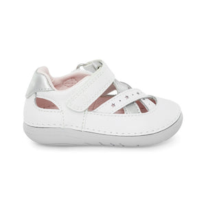 Stride Rite Infant Girls Kiki 2.0 Sandal Velcro White