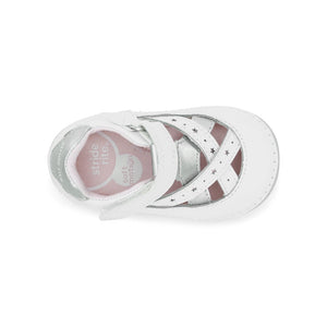 Stride Rite Infant Girls Kiki 2.0 Sandal Velcro White