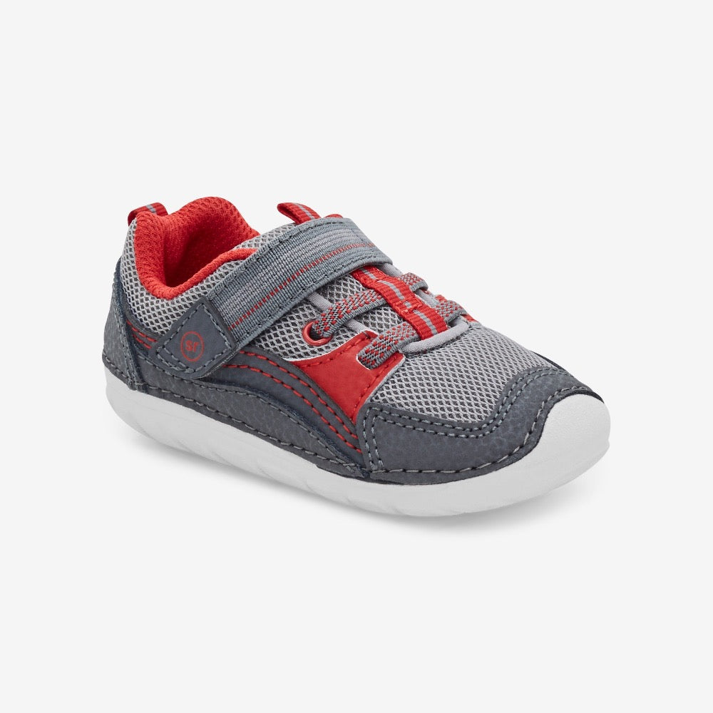 Stride Rite Infant Boys SM Kylo 2.0 Sneaker Velcro Grey