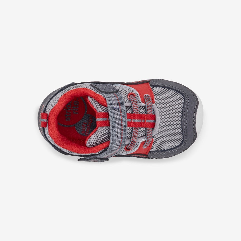 Stride Rite Infant Boys SM Kylo 2.0 Sneaker Velcro Grey