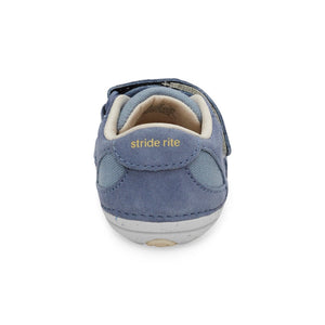 Stride Rite Toddler Boys SM Sprout Velcro Sneaker Blue