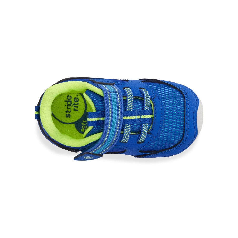 Stride Rite Toddler Boys SM Light-Up Velcro Bright Blue