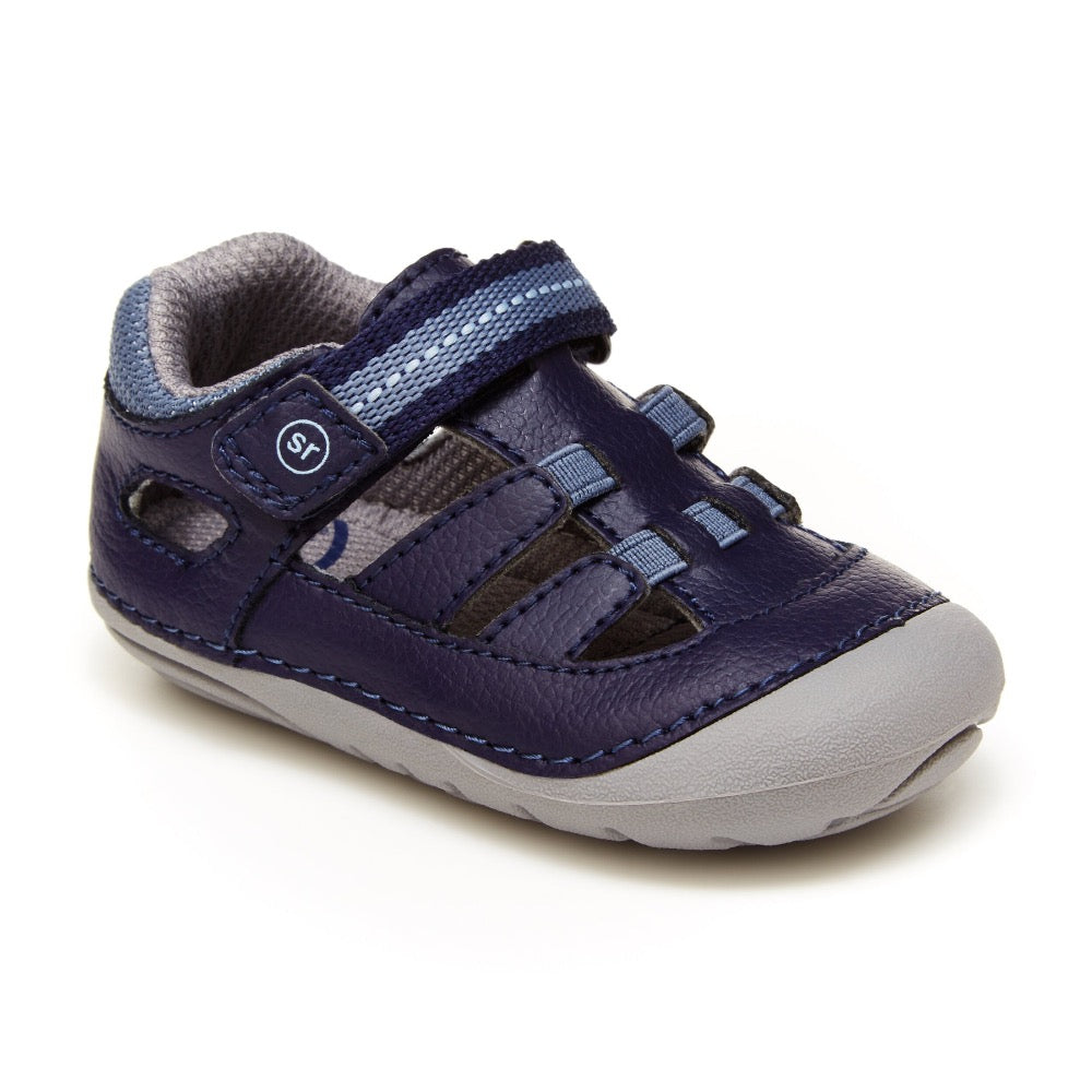 Stride Rite SM Sonny Infant Boys Sandal Velcro Navy