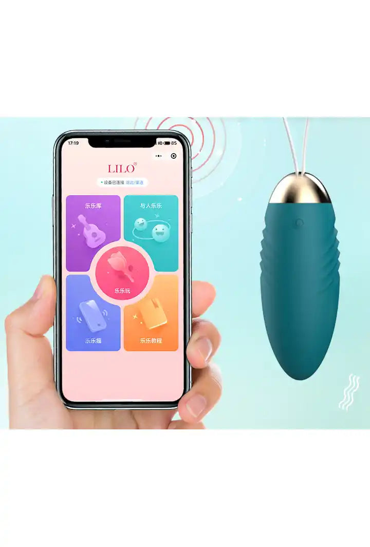 Phone Controlled Wearable Rechargeable EGG Vibrator