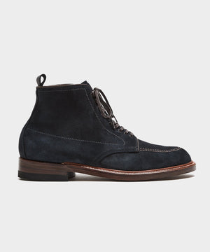 Todd Snyder x Alden Indy Boot in Navy Suede