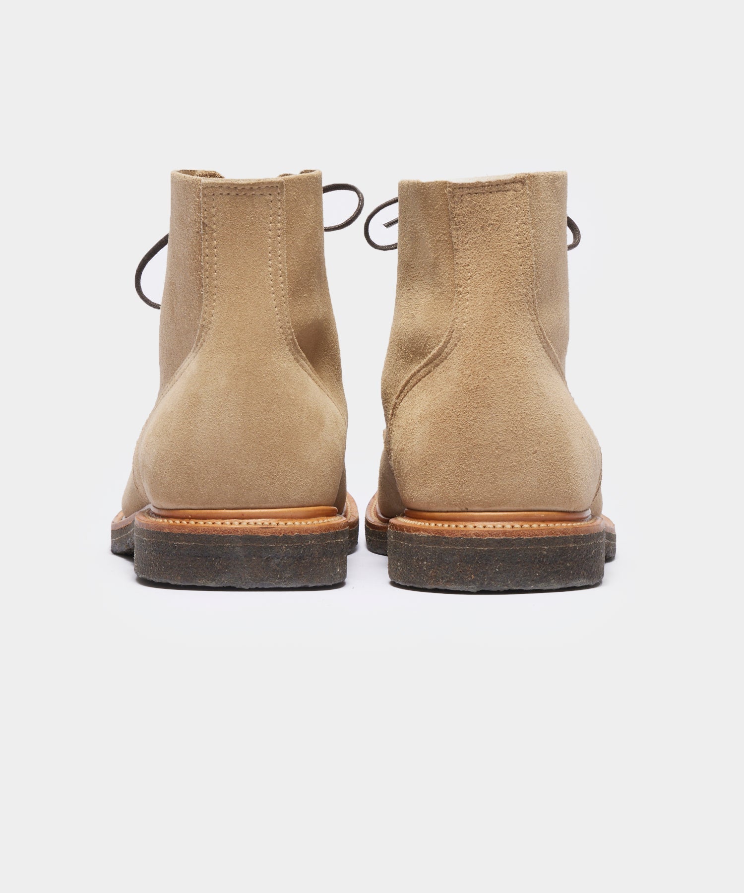 Todd Snyder x Sanders Apron Boot in Milkshake Suede