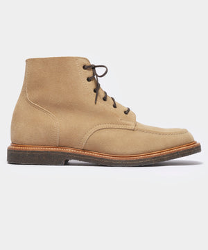 Todd Snyder x Sanders Apron Boot in Milkshake Suede