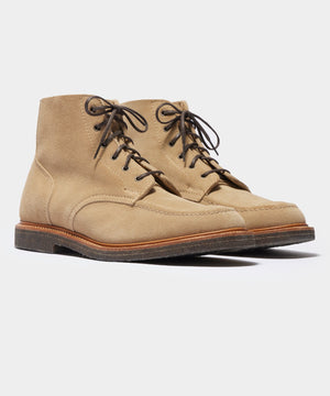 Todd Snyder x Sanders Apron Boot in Milkshake Suede