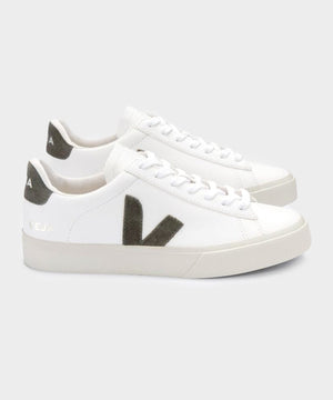 Veja Campo Leather Extra White Khaki