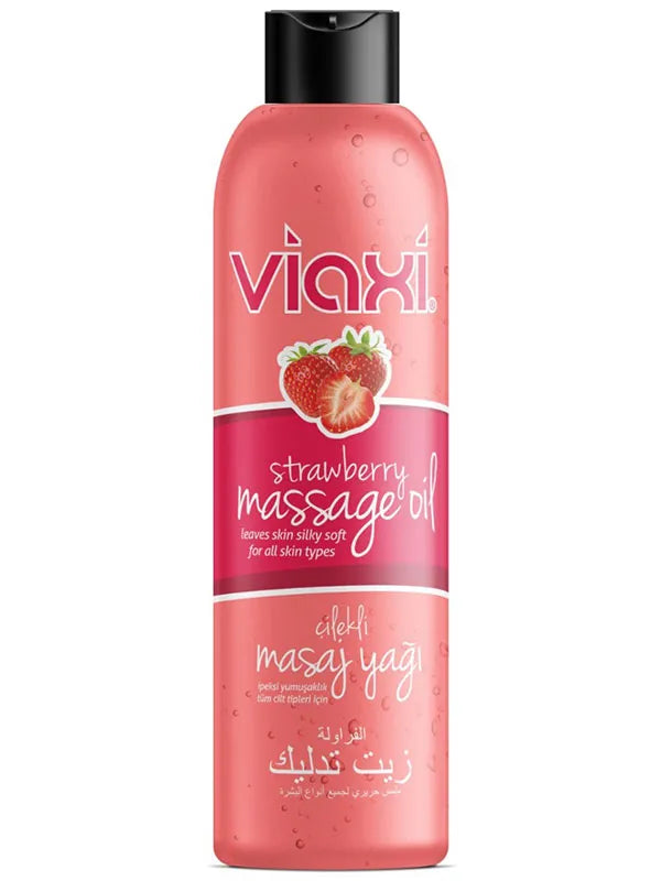 Massage Oil Strawberry Flavored 177 ml